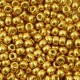 Miyuki rocailles kralen 8/0 - Duracoat galvanized yellow gold 8-4203